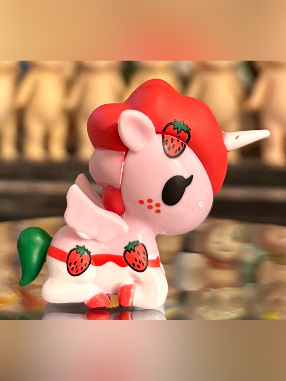 Tokidoki Ruby Unicorno 2" Mini Collectible Art Figure